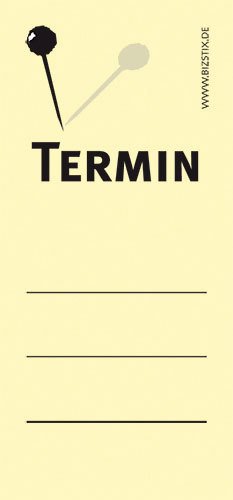 BIZSTIX® Business Haftnotizen "Termin" von BIZSTIX