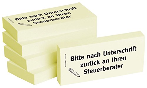 BIZSTIX Bedruckte Haftnotizen - Text: Bitte nach Unterschrif BIZSTIX Bedruckte Haftnotizen - Text: Bitte nach Unterschrif von BIZSTIX