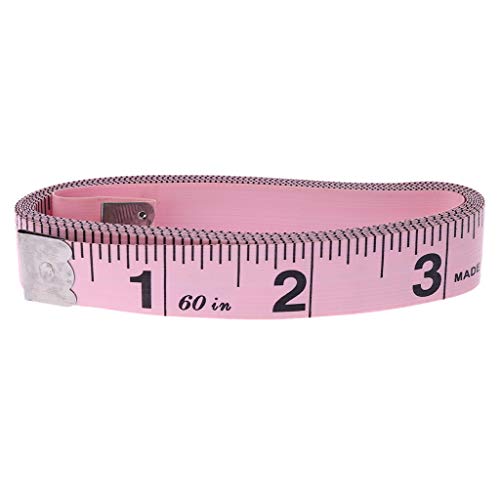BIlinli 150 cm 60 "Vinyl Maßband Schneiderwerkzeug cm/Zoll Kleidung Messen Maß Lineal Brust Hüften Taille Größe Standard Band BIlinli 150 cm 60 "Vinyl Maßband Schneiderwerkzeug cm/Zoll Kleidung Messen Maß Lineal Brust Hüften Taille Größe Standard Band von BIlinli