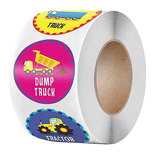 Aufkleber Kinder Fahrzeuge 500 Stücke Selbstklebende Aufkleber Für Schule Lehrer Geschenken Mitgebsel Kindergeburtstag Sticker von BJ-SHOP