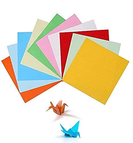 Origami,Handwerk Papier 100 Blatter Doppelseitige 10 CM Papier fur Kinder Spielzeug Home Party Dekoration von BJ-SHOP