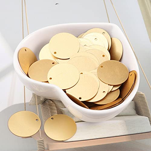 10g / Packung Runde Pailletten 6mm 8mm 10mm 15mm 20mm 30mm Nähen Pailletten für Handwerk, Schmuckzubehör, Hochzeitskleid Handwerk 28 Farbe-Matt-Gold, 25 mm 10 g 60 Stück 10g / Packung Runde Pailletten 6mm 8mm 10mm 15mm 20mm 30mm Nähen Pailletten für Handwerk, Schmuckzubehör, Hochzeitskleid Handwerk 28 Farbe-Matt-Gold, 25 mm 10 g 60 Stück von BJKHU