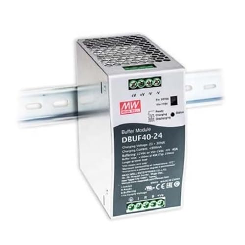 BJKYTMLM 1PCS DBUF40-24 DC24V 40A DIN Schiene Typ Puffer Modul Netzteil for Automatisierung/Industrielle Steuerung System BJKYTMLM 1PCS DBUF40-24 DC24V 40A DIN Schiene Typ Puffer Modul Netzteil for Automatisierung/Industrielle Steuerung System von BJKYTMLM
