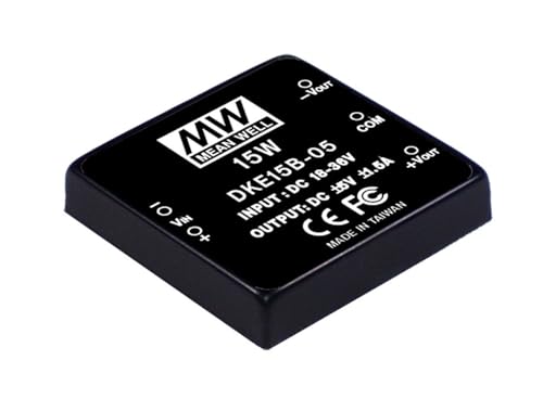 BJKYTMLM 1PCS DKE15 Serie 5V 12V 15V 24V 15W DC-DC Geregelte Dual Ausgang Konverter Integrierte EMI Fliter(DKE15C-12) von BJKYTMLM