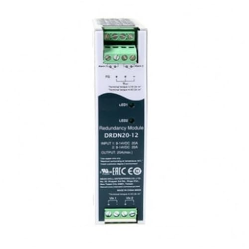 BJKYTMLM 1PCS DRDN20 Serie DC12V 24V 48V 30A Redundanz Modul DIN Rail Power Versorgung for Redundanten Betrieb von 24V System(DRDN20-24) von BJKYTMLM