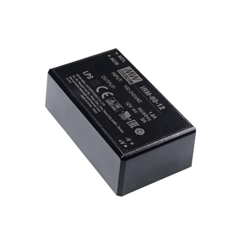 BJKYTMLM 1PCS IRM-60 Serie DC5V 12V 15V 24V 60W Einzigen Ausgang Gekapselte Typ PCB Montage Stil for Mechanische/Fabrik Ausrüstung(IRM-60-5) von BJKYTMLM