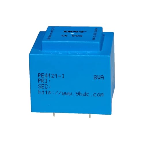 BJKYTMLM 1PCS PE4121-I Leistung 8VA Eingang 230V Ausgang 9V Vakuum Epoxidharz gekapselte PCB Schweißisolierung BJKYTMLM 1PCS PE4121-I Leistung 8VA Eingang 230V Ausgang 9V Vakuum Epoxidharz gekapselte PCB Schweißisolierung von BJKYTMLM
