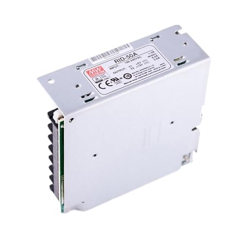 BJKYTMLM 1PCS RID-50A RID-50B 5V 12V 24V 50W High Power & Wirkung Dual Weg Ausgang 5G Test LED Licht Schalt Netzteil(RID-50A) von BJKYTMLM
