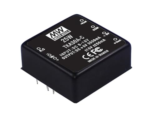 BJKYTMLM 1PCS TKA30 Serie 5V 12V 15V 25W DC-DC Dreifach-Ausgangskonverter mit integriertem EMI-Fliter(TKA30C-C) von BJKYTMLM
