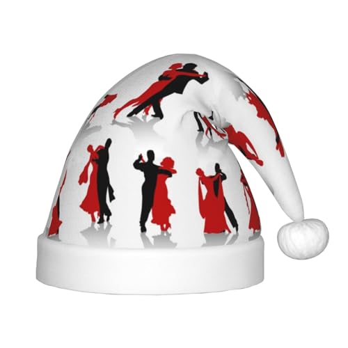 BJNGHKLN Weihnachtsmütze mit Ballsaal-Aufdruck, für Kinder, festliche Weihnachtsfeier, Weihnachtsdekoration, Hut BJNGHKLN Weihnachtsmütze mit Ballsaal-Aufdruck, für Kinder, festliche Weihnachtsfeier, Weihnachtsdekoration, Hut von BJNGHKLN
