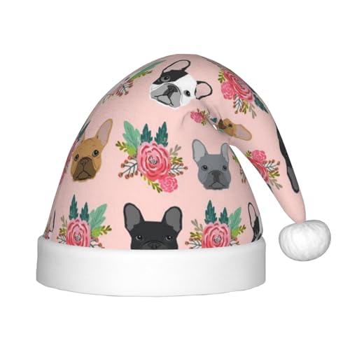 BJNGHKLN Weihnachtsmütze mit Hunde-Aufdruck für Kinder, festliche Weihnachtsparty-Hut, Weihnachtsdekoration, Hut BJNGHKLN Weihnachtsmütze mit Hunde-Aufdruck für Kinder, festliche Weihnachtsparty-Hut, Weihnachtsdekoration, Hut von BJNGHKLN
