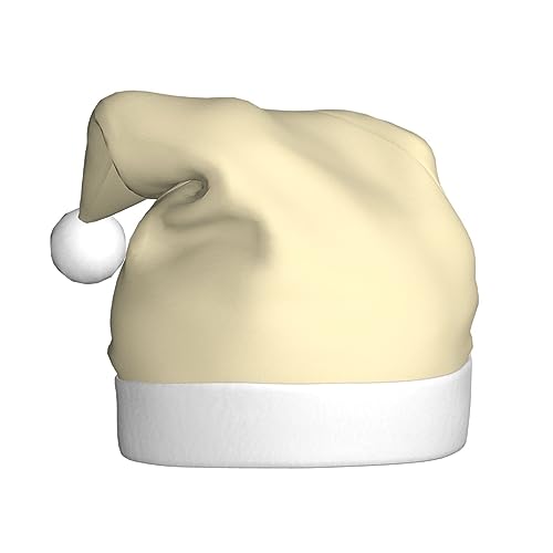 BJNGHKLN Weihnachtsmütze mit Mandelgelbe-Aufdruck, für Erwachsene, festlicher Weihnachtsparty-Hut, Weihnachtsdekoration, Hut BJNGHKLN Weihnachtsmütze mit Mandelgelbe-Aufdruck, für Erwachsene, festlicher Weihnachtsparty-Hut, Weihnachtsdekoration, Hut von BJNGHKLN