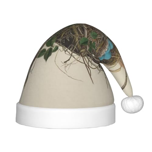 BJNGHKLN Weihnachtsmütze mit Vogelnest für Kinder, festlicher Weihnachtsparty-Hut, Weihnachtsdekoration, Hut BJNGHKLN Weihnachtsmütze mit Vogelnest für Kinder, festlicher Weihnachtsparty-Hut, Weihnachtsdekoration, Hut von BJNGHKLN