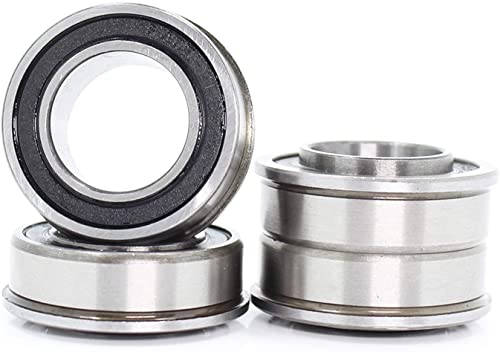 Präzisions-Flanschkugellager F6003 F6003RS Lager F6003-17-2RS 17 x 35 x 10 mm ABEC-1 Flanschkugellager 4 Stück F6003-RS Gartenwagen-Radlager Präzisions-Flanschkugellager F6003 F6003RS Lager F6003-17-2RS 17 x 35 x 10 mm ABEC-1 Flanschkugellager 4 Stück F6003-RS Gartenwagen-Radlager von BJPCTUSF