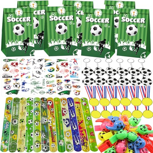 72 Stück Fußball Mitgebsel,Fußball Mitgebsel Kindergeburtstag,Fußball Geburtstagsdeko Mitgebsel mit Fußball Schlüsselanhänger, Armband, Pfeifen, Tattoos Dekorationen für Kinder Geburtstag 72 Stück Fußball Mitgebsel,Fußball Mitgebsel Kindergeburtstag,Fußball Geburtstagsdeko Mitgebsel mit Fußball Schlüsselanhänger, Armband, Pfeifen, Tattoos Dekorationen für Kinder Geburtstag von BJPERFMS