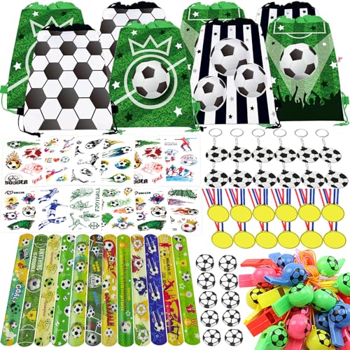 84 Stück Fußball Mitgebsel,Fußball Mitgebsel Kindergeburtstag,Fußball Geburtstagsdeko Mitgebsel mit Fußball Schlüsselanhänger, Armband, Pfeifen, Tattoos Dekorationen für Kinder Geburtstag 84 Stück Fußball Mitgebsel,Fußball Mitgebsel Kindergeburtstag,Fußball Geburtstagsdeko Mitgebsel mit Fußball Schlüsselanhänger, Armband, Pfeifen, Tattoos Dekorationen für Kinder Geburtstag von BJPERFMS