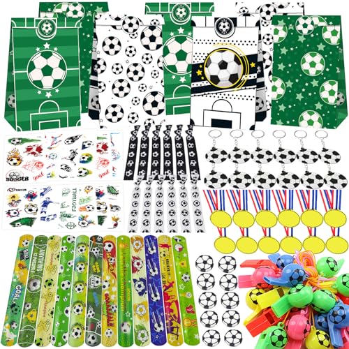 96 Stück Fußball Mitgebsel,Fußball Mitgebsel Kindergeburtstag,Fußball Geburtstagsdeko Mitgebsel mit Fußball Haarband,Schlüsselanhänger, Armband, Pfeifen, Tattoos Dekorationen für Kinder Geburtstag 96 Stück Fußball Mitgebsel,Fußball Mitgebsel Kindergeburtstag,Fußball Geburtstagsdeko Mitgebsel mit Fußball Haarband,Schlüsselanhänger, Armband, Pfeifen, Tattoos Dekorationen für Kinder Geburtstag von BJPERFMS