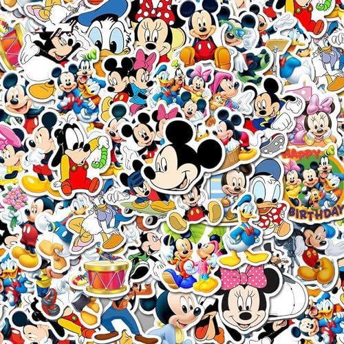 BJPERFMS Minnie Aufkleber, Mickey Aufkleber Wasserdicht Vinyl, Ästhetisch Aufkleber Jugendliche Kinder Erwachsene, Kawaii Minnie Sticker Mädchen Laptop, Hydroflask, Skateboard, Fahrrad, Koffer BJPERFMS Minnie Aufkleber, Mickey Aufkleber Wasserdicht Vinyl, Ästhetisch Aufkleber Jugendliche Kinder Erwachsene, Kawaii Minnie Sticker Mädchen Laptop, Hydroflask, Skateboard, Fahrrad, Koffer von BJPERFMS