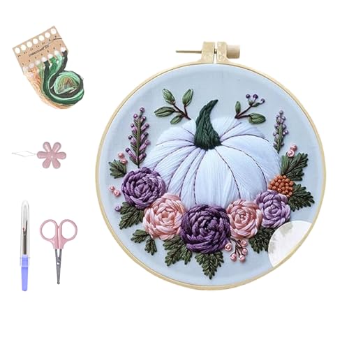 BKGBQAOW Kreuzstich Set Halloween, EnthäLt Alle Wichtigen Werkzeuge für StickanfäNger: Stickrahmen, Nadel und Faden, Englische Gebrauchsanweisung Usw,Ideal für AnfäNger BKGBQAOW Kreuzstich Set Halloween, EnthäLt Alle Wichtigen Werkzeuge für StickanfäNger: Stickrahmen, Nadel und Faden, Englische Gebrauchsanweisung Usw,Ideal für AnfäNger von BKGBQAOW
