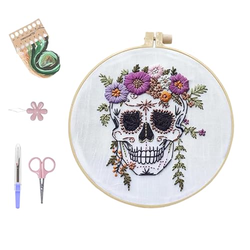 BKGBQAOW Kreuzstich Set Halloween, EnthäLt Alle Wichtigen Werkzeuge für StickanfäNger: Stickrahmen, Nadel und Faden, Englische Gebrauchsanweisung Usw,Ideal für AnfäNger BKGBQAOW Kreuzstich Set Halloween, EnthäLt Alle Wichtigen Werkzeuge für StickanfäNger: Stickrahmen, Nadel und Faden, Englische Gebrauchsanweisung Usw,Ideal für AnfäNger von BKGBQAOW