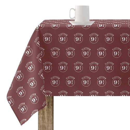 BELUM | harzbeschichtete Tischdecke (kunststoffbeschichtet), 250 x 140 cm, fleckenabweisend, Modell Platform 05; Tischdecke, Baumwolle von BL BELUM