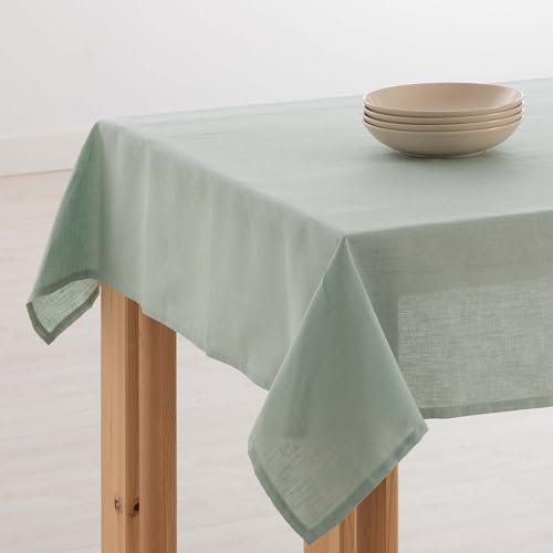 Belum Anti-Flecken-Tischdecke, 100% Aqua, rechteckig, Harz, wasserabweisende Qualität, verschiedene Größen, Leinen-Tischdecken für Innen und Außen, 140 x 150 cm von BL BELUM