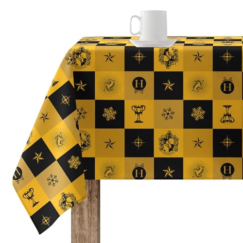 Belum Tischdecke, 140 x 140 cm, Harry Potter, harzbeschichtet, schmutzabweisend, Modell Hufflepuff Christmas Belum Tischdecke, 140 x 140 cm, Harry Potter, harzbeschichtet, schmutzabweisend, Modell Hufflepuff Christmas von BL BELUM