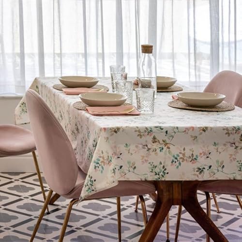 Belum Tischdecke, 200 x 140 cm, fleckenabweisend, 100% harzbeschichtete Baumwolle, Modell 0120-247, Wachstuch-Tischdecke, Baumwolle, wasserdicht, schmutzabweisend, flüssig Belum Tischdecke, 200 x 140 cm, fleckenabweisend, 100% harzbeschichtete Baumwolle, Modell 0120-247, Wachstuch-Tischdecke, Baumwolle, wasserdicht, schmutzabweisend, flüssig von BL BELUM