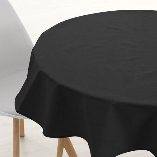 Belum Tischdecke, rund, Durchmesser 140 cm, schmutzabweisend, 100% harzige Baumwolle, Tischdecke, kein Wachstuch, Baumwollberührung, wasserdichte Tischdecke, schmutzabweisend, flüssigkeitsabweisend Belum Tischdecke, rund, Durchmesser 140 cm, schmutzabweisend, 100% harzige Baumwolle, Tischdecke, kein Wachstuch, Baumwollberührung, wasserdichte Tischdecke, schmutzabweisend, flüssigkeitsabweisend von BL BELUM