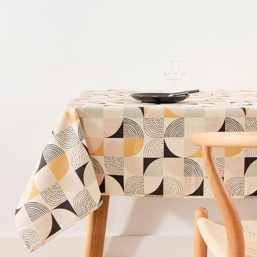 Belum Tischdecke XL, 250 x 140 cm, schmutzabweisend, 100% Baumwolle, ohne Wachstuch, Tischdecke mit Baumwolle, wasserdicht, schmutzabweisend, flüssigkeitsabweisend Belum Tischdecke XL, 250 x 140 cm, schmutzabweisend, 100% Baumwolle, ohne Wachstuch, Tischdecke mit Baumwolle, wasserdicht, schmutzabweisend, flüssigkeitsabweisend von BL BELUM