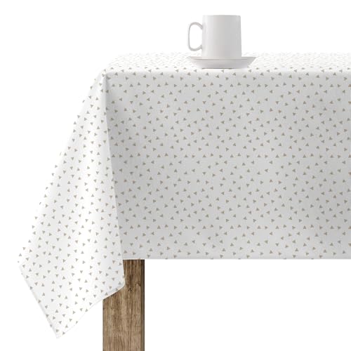 Belum | Tischdecke aus Moka, Nicht Wachstuch, 250 x 140 cm, fleckenabweisend, harzbeschichtet, antibakteriell, Tischdecke aus organischem Stoff, Tischdecke aus 100% Bio-Baumwolle Belum | Tischdecke aus Moka, Nicht Wachstuch, 250 x 140 cm, fleckenabweisend, harzbeschichtet, antibakteriell, Tischdecke aus organischem Stoff, Tischdecke aus 100% Bio-Baumwolle von BL BELUM