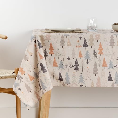 Belum | Weihnachts-Tischdecke, 100 x 140 cm, schmutzabweisend, 100% Baumwolle, ohne Wachstuch, Tischdecke, Baumwolle, wasserdicht, schmutzabweisend, flüssigkeitsabweisend Belum | Weihnachts-Tischdecke, 100 x 140 cm, schmutzabweisend, 100% Baumwolle, ohne Wachstuch, Tischdecke, Baumwolle, wasserdicht, schmutzabweisend, flüssigkeitsabweisend von BL BELUM