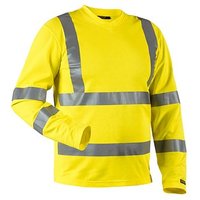 BLAKLÄDER® Herren Warnschutz-Langarmshirt 3381 gelb Größe 3XL von BLAKLÄDER®