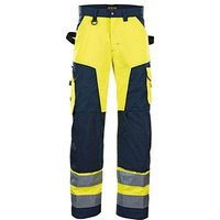 BLAKLÄDER® Herren Warnschutzhose 1566 gelb, marine Größe 30 von BLAKLÄDER®