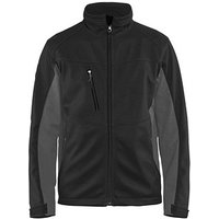 BLAKLÄDER® unisex Softshelljacke 4950 schwarz, dunkelgrau Größe L von BLAKLÄDER®