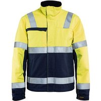 BLAKLÄDER® unisex Warnjacke Winter 4069 gelb, marine Größe L von BLAKLÄDER®