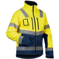 BLAKLÄDER® unisex Warnjacke 4900 gelb, marine Größe 2XL von BLAKLÄDER®