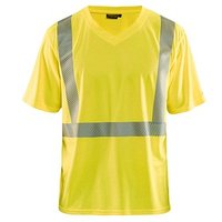 BLAKLÄDER® unisex Warnschutz Shirt 3386 gelb Größe 3XL von BLAKLÄDER®