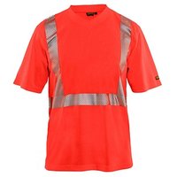 BLAKLÄDER® unisex Warnschutz Shirt 3386 hellrot Größe 3XL von BLAKLÄDER®