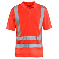 BLAKLÄDER® unisex Warnschutz Shirt 3391 rot Größe 4XL von BLAKLÄDER®