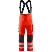 BLAKLÄDER® unisex Warnschutz-Latzhose 1302 rot Größe M von BLAKLÄDER®