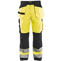 BLAKLÄDER® unisex Warnschutzhose HIGH-VIS "1533" gelb, schwarz Größe 31 von BLAKLÄDER®