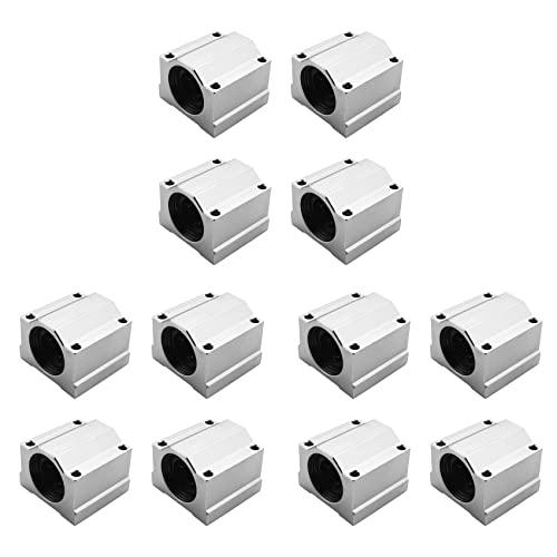 BLASHRD 12 Stueck SC20UU 20 mm Aluminium Linear Motion Kugelfuehrung Buchse fuer CNC BLASHRD 12 Stueck SC20UU 20 mm Aluminium Linear Motion Kugelfuehrung Buchse fuer CNC von BLASHRD