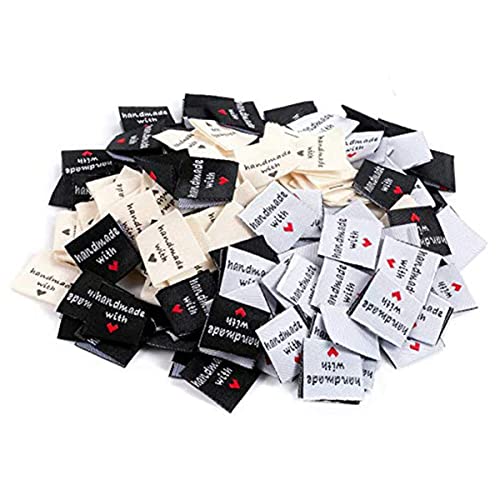 BLASHRD 150 StüCk Handgefertigte, Gewebte Kleidung Etiketten zum AufnäHen, NäHen, Basteln, Stoff AnhäNger für Kleidung, Puppen, HüTe, Schuhe, NäHen, Basteln, Heimwerken Mach Es Selbst BLASHRD 150 StüCk Handgefertigte, Gewebte Kleidung Etiketten zum AufnäHen, NäHen, Basteln, Stoff AnhäNger für Kleidung, Puppen, HüTe, Schuhe, NäHen, Basteln, Heimwerken Mach Es Selbst von BLASHRD