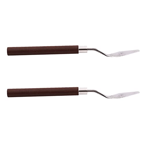 BLASHRD 2X Metall Blade Paletten Kunst Anstrich Spachtel Putty Spachtel Mischwerkzeug 1.6 BLASHRD 2X Metall Blade Paletten Kunst Anstrich Spachtel Putty Spachtel Mischwerkzeug 1.6 von BLASHRD