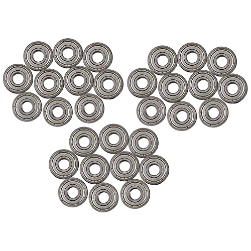 BLASHRD 30 Stück 607ZZ 19 x 7 x 6 mm Abgedichtete Einreihige Metallkugellager BLASHRD 30 Stück 607ZZ 19 x 7 x 6 mm Abgedichtete Einreihige Metallkugellager von BLASHRD