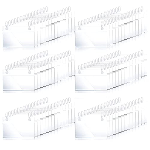 BLASHRD 80 StüCk Kunststoff Korb Etiketten Halter Preis Schild Ticket AufhäNger Clips mit Knopf Design Verschluss für Markt Lebensmittel BLASHRD 80 StüCk Kunststoff Korb Etiketten Halter Preis Schild Ticket AufhäNger Clips mit Knopf Design Verschluss für Markt Lebensmittel von BLASHRD