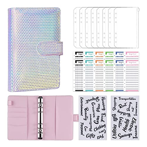 BLASHRD A6 Geld Budget Ringbuch, Budget Brieftaschenplaner mit Geldbeutel, Geldbeutel Organisator BLASHRD A6 Geld Budget Ringbuch, Budget Brieftaschenplaner mit Geldbeutel, Geldbeutel Organisator von BLASHRD