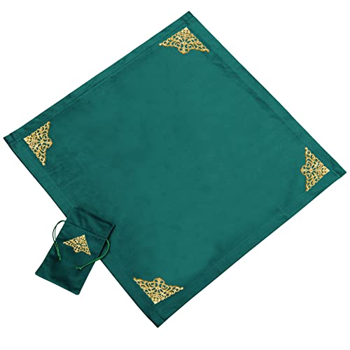 BLESSUME Quadrat Altar Tarot Tischdecke zum Lesen Wicca Weissagung Samttuch mit Tarotbeutel BLESSUME Quadrat Altar Tarot Tischdecke zum Lesen Wicca Weissagung Samttuch mit Tarotbeutel von BLESSUME