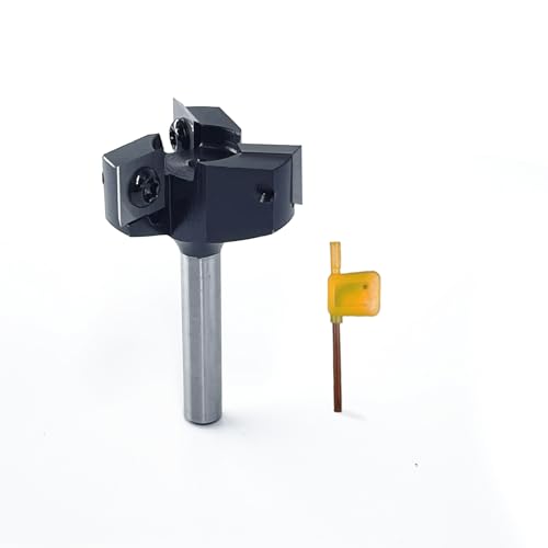 Planfräser 8mm schaft oberfräse,Durchmesser 39mm,Hartmetallfräser für Oberfräsen,Holzfräser,CNC-Fräser für Holz von BLHXDM